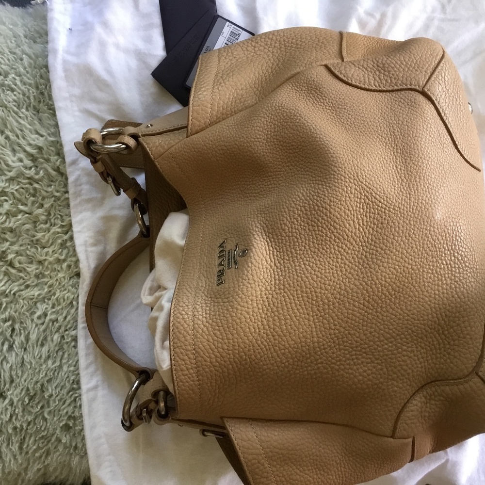 Prada Tote with Double Side Pockets